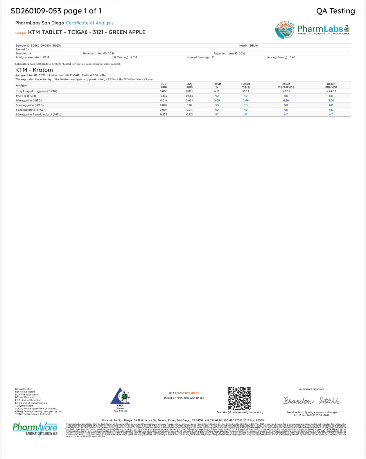 Green Apple 42.33MG Tablet 5% Off Applied Automatically at Checkout!